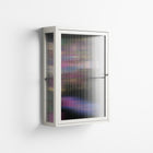 Gentleman - Wall Cabinet - Cezar Berje - Chalk - Reeded glass