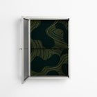 Midnight Dune - Wall Cabinet - Amy Suther - Chalk - Reeded glass
