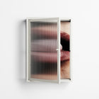 Blow - Wall Cabinet - Nadia Ryder - Chalk - Reeded glass