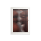 The Art Of Kissing 2 - Wall Cabinet - Nadia Ryder - Chalk - Reeded glass