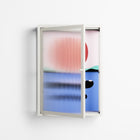 Immergé - Wall Cabinet - David Vanadia - Chalk - Reeded glass