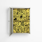 What a Mess - Wall Cabinet - Craig Watkins - Chalk - Reeded glass