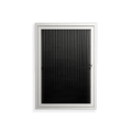 The Single Color - Wall Cabinet - Craig Watkins - Chalk - Reeded glass