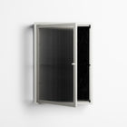 The Single Color - Wall Cabinet - Craig Watkins - Chalk - Reeded glass
