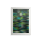 Shapes and Faces - Wall Cabinet - Craig Watkins - Chalk - Reeded glass