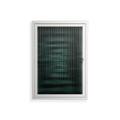 Optical Delusion - Wall Cabinet - Craig Watkins - Chalk - Reeded glass