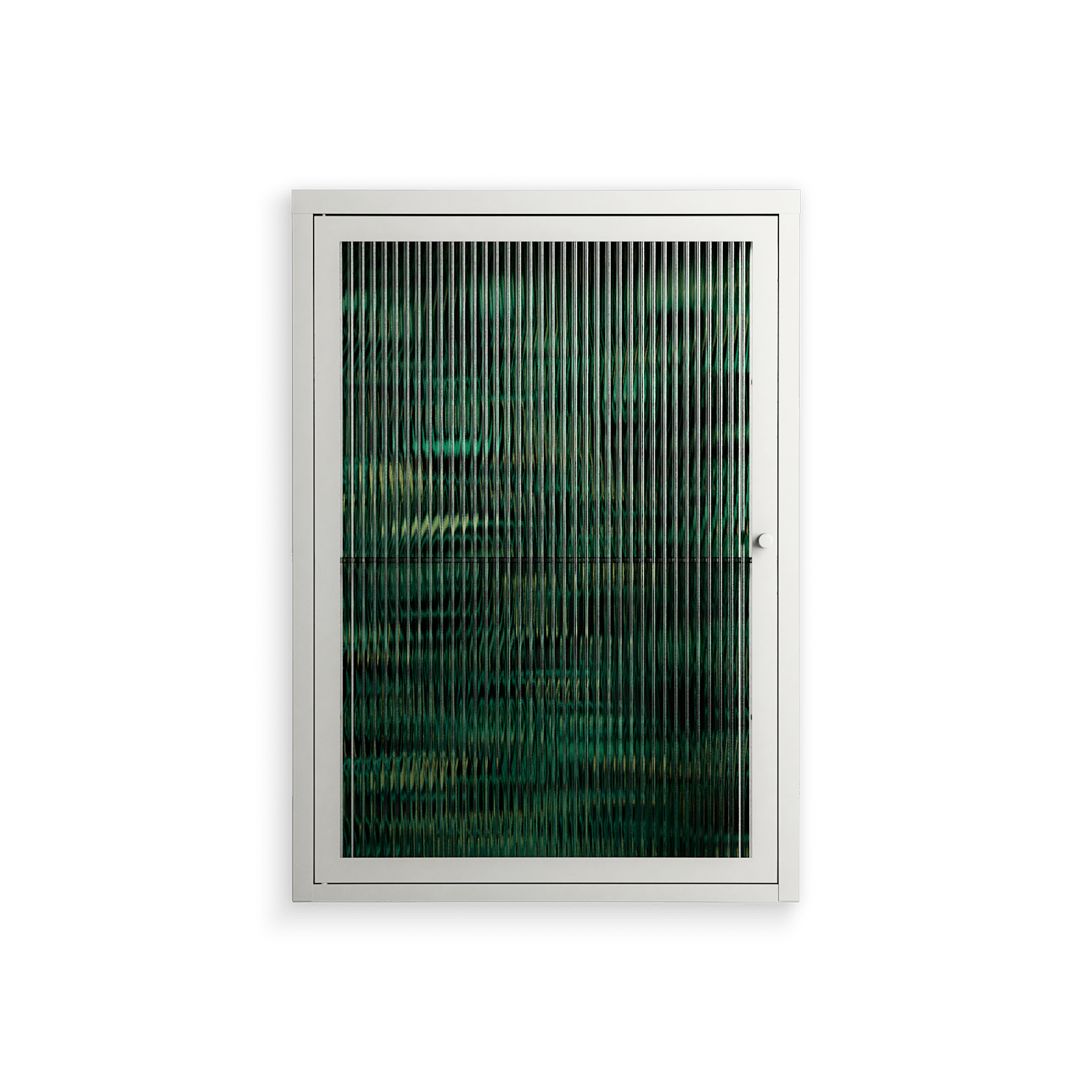 Thankful - Wall Cabinet - Craig Watkins - Chalk - Reeded glass