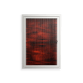 Wottosque Red - Wall Cabinet - Craig Watkins - Chalk - Reeded glass