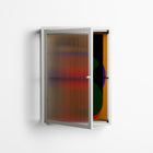 JJ - Wall Cabinet - Oluwasheyi Adebayo - Chalk - Reeded glass
