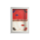 Parallel Mirage - Wall Cabinet - Oluwasheyi Adebayo - Chalk - Reeded glass
