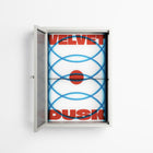 Velvet Dusk - Wall Cabinet - Oluwasheyi Adebayo - Chalk - Reeded glass