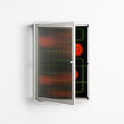 Floral Pipes - Wall Cabinet - Kristin Eriksson - Chalk - Reeded glass