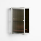 Friday Night Rituals - Wall Cabinet - Kristin Eriksson - Chalk - Reeded glass