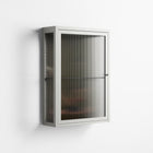 Friday Night Rituals - Wall Cabinet - Kristin Eriksson - Chalk - Reeded glass