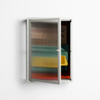 Have You Seen Bert - Wall Cabinet - Kristin Eriksson - Chalk - Reeded glass
