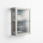 Balance - Wall Cabinet - Sophie Goudman-Peachey - Chalk - Reeded glass