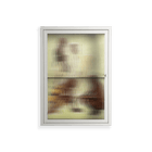 Can You Face It - Wall Cabinet - Sophie Goudman-Peachey - Chalk - Reeded glass