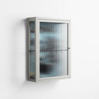 Day Dream - Wall Cabinet - Sophie Goudman-Peachey - Chalk - Reeded glass
