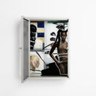 Dreaming With Open Eyes - Wall Cabinet - Sophie Goudman-Peachey - Chalk - Reeded glass