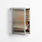 We Are Who We Are - Wall Cabinet - Sophie Goudman-Peachey - Chalk - Reeded glass