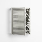 Ode to Summer 4 - Wall Cabinet - Diana Catchpole - Chalk - Reeded glass