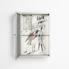 Bayeux - Wall Cabinet - Naia Escribano - Chalk - Reeded glass