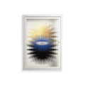Evil Eye Sun - Wall Cabinet - Mo Kalache - Chalk - Reeded glass