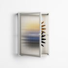 Evil Eye Sun - Wall Cabinet - Mo Kalache - Chalk - Reeded glass
