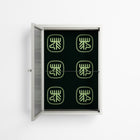 Evergreen Stag - Wall Cabinet - Ethan Fender - Chalk - Reeded glass