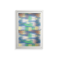 Shapes Blue - Wall Cabinet - Lydia Greaves - Chalk - Reeded glass
