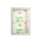 Shapes Cream - Wall Cabinet - Lydia Greaves - Chalk - Reeded glass