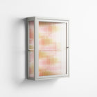 Cats - Wall Cabinet - Lydia Greaves - Chalk - Reeded glass