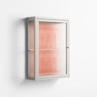 Lobsters - Wall Cabinet - Lydia Greaves - Chalk - Reeded glass
