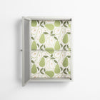 Pears - Wall Cabinet - Lydia Greaves - Chalk - Reeded glass
