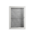 Rectangle In Rectangle - Wall Cabinet - Guido De Boer - Chalk - Reeded glass