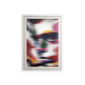 Fragments Of A Painted Souls - Wall Cabinet - Mathilda Kienast - Chalk - Reeded glass