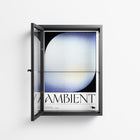 Ambient - Wall Cabinet - Alexander Khabbazi - Antracite - Clear glass