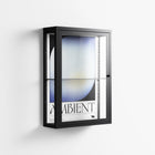 Ambient - Wall Cabinet - Alexander Khabbazi - Antracite - Clear glass