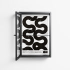 Black Waves - Wall Cabinet - Alexander Khabbazi - Antracite - Clear glass