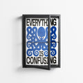 Everything is Confusing - Wall Cabinet - Alexander Khabbazi - Antracite - Clear glass