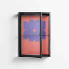 Stella - Wall Cabinet - Linus Lohoff - Antracite - Clear glass