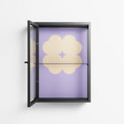 Amara - Wall Cabinet - Linus Lohoff - Antracite - Clear glass
