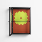 Fernis - Wall Cabinet - Linus Lohoff - Antracite - Clear glass