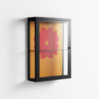 Phonix - Wall Cabinet - Linus Lohoff - Antracite - Clear glass