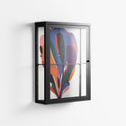 Balloons - Wall Cabinet - Vratislav Pecka - Antracite - Clear glass