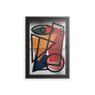 Misplaced - Wall Cabinet - Vratislav Pecka - Antracite - Clear glass