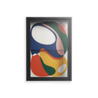 Spilled Paint - Wall Cabinet - Vratislav Pecka - Antracite - Clear glass