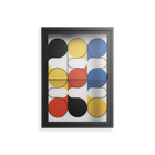 Springs - Wall Cabinet - Vratislav Pecka - Antracite - Clear glass