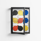 Springs - Wall Cabinet - Vratislav Pecka - Antracite - Clear glass