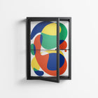 Vibrante - Wall Cabinet - Vratislav Pecka - Antracite - Clear glass